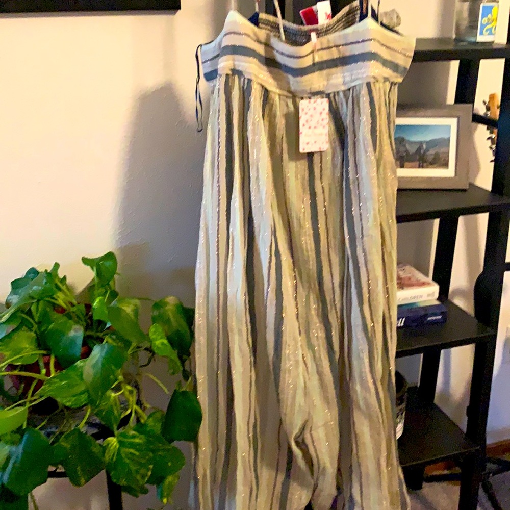 Free People sheer romper